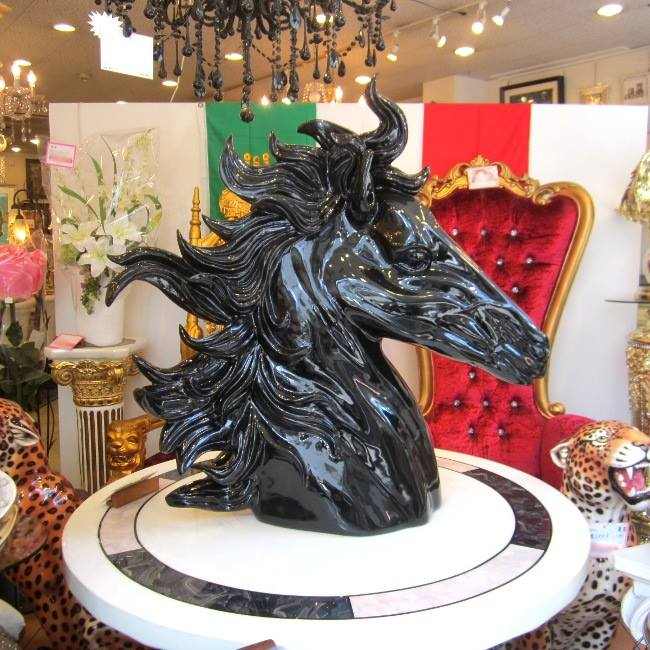 楽天市場】アウラー 馬 跳ね馬 ゴールド イタリア製 【送料無料】 完成