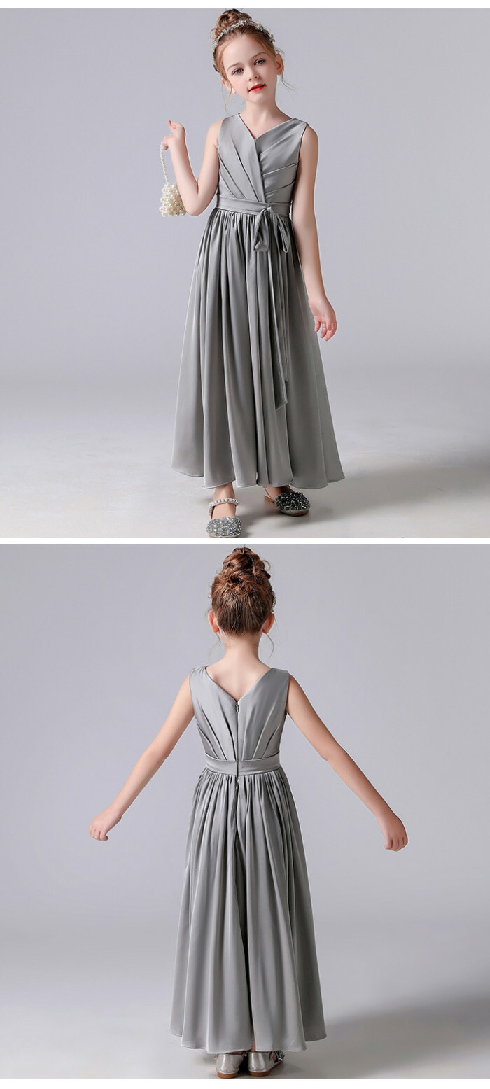 簡単オーダーメイド 送料無料 子どもドレス ロングドレス 子供ドレス 高級豪華ドレス ピアノ発表会 ドレス キッズ ジュニア ワンピース フォーマル 結婚式 子供服 ジュニアドレス 160 150 140 130 1 110 子どもドレス 発表会 結婚式 演奏会 コンクール キッズドレス