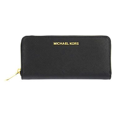 『特別企画5日朝マデMAX2000円OFFクーポンあり+point10倍』マイケルコース MICHAEL KORS 長財布 32S3GTVE3L BLACK【あす楽対応_関東】【Luxury Brand Selection】