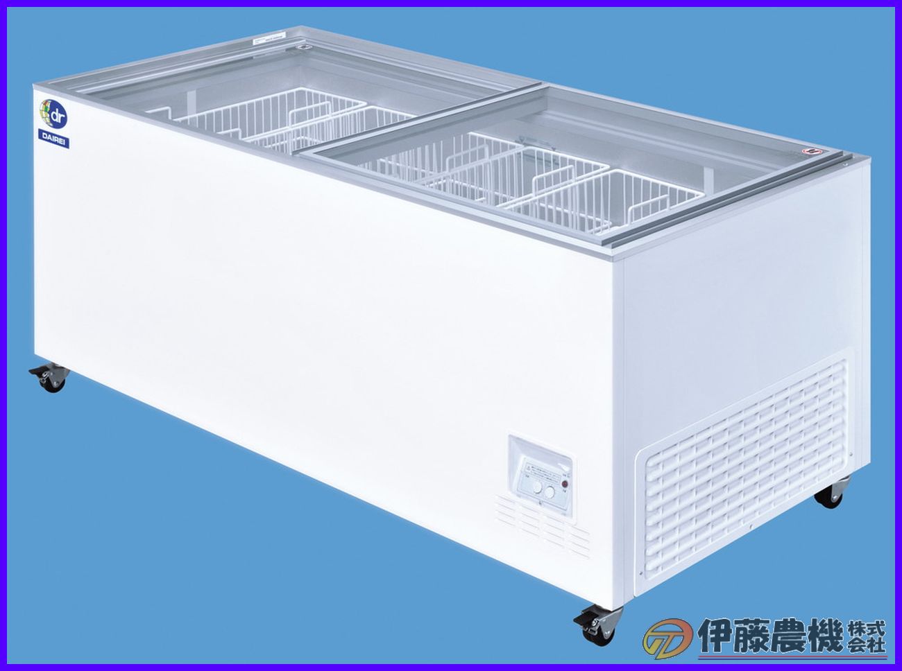 楽天市場】ダイレイ 冷凍ショーケース (eシリーズ) RIO-125e 庫内温度 