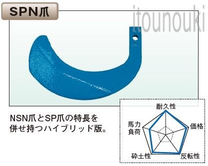 楽天市場】太陽 イセキロータリー用 NSN爪(新青爪) 40本セット