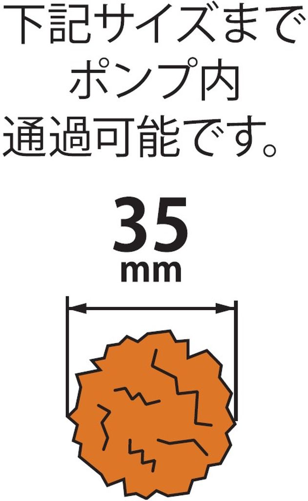 工進 汚物用水中ポンプ ポンスター 口径５０ミリ ６０HZ PZ-650