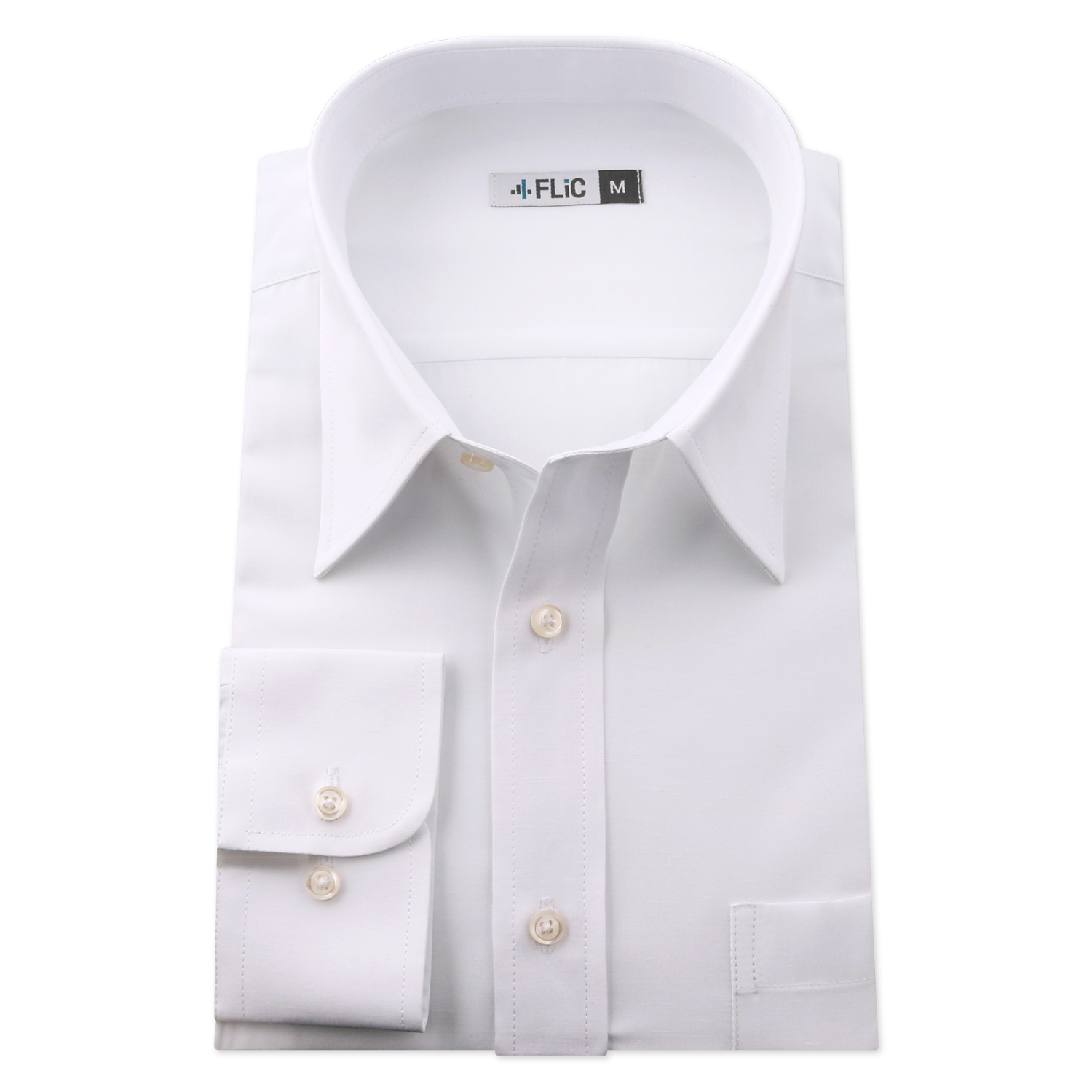 楽天市場】ワイシャツ 白 4枚セット 無地と織柄から選べる 形態安定 