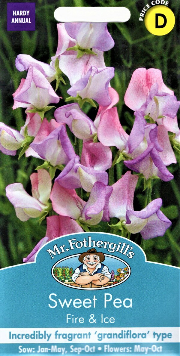 楽天市場】【輸入種子】Mr.Fothergill's Seeds Sweet Pea Twilight スイートピー トワイライト ミスター・ フォザーギルズシード : Ivy