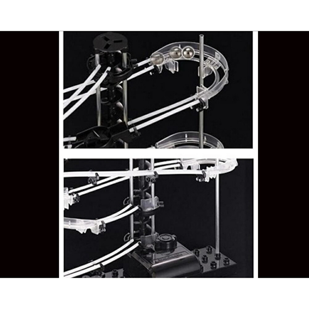 送料無料 スペースレール 知育 おもちゃ 脳トレ ジェットコースター 知育玩具 コースター ビー玉転がし 玉転がし ブロック パズル レベル ビー玉 鉄球 電動 エレベーター 無限ループ 誕生日 プレゼント お祝い ギフト 父の日 スペース レール Space Rail No 231 8