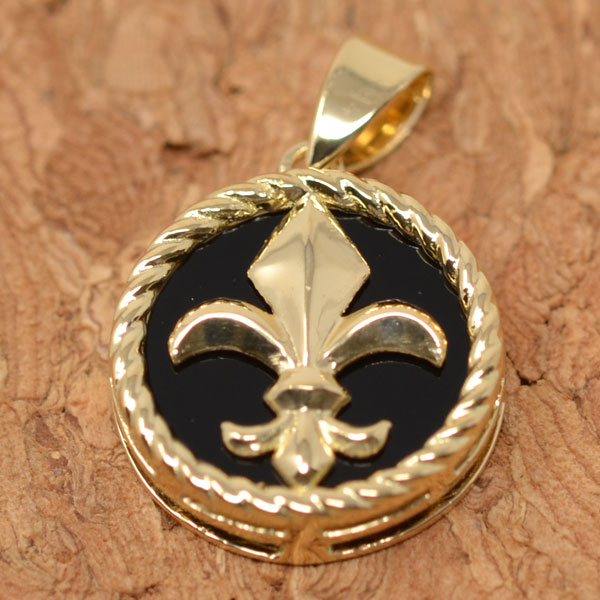 楽天市場】オニキス ペンダント トップ K18イエローゴールドBQ07007-28