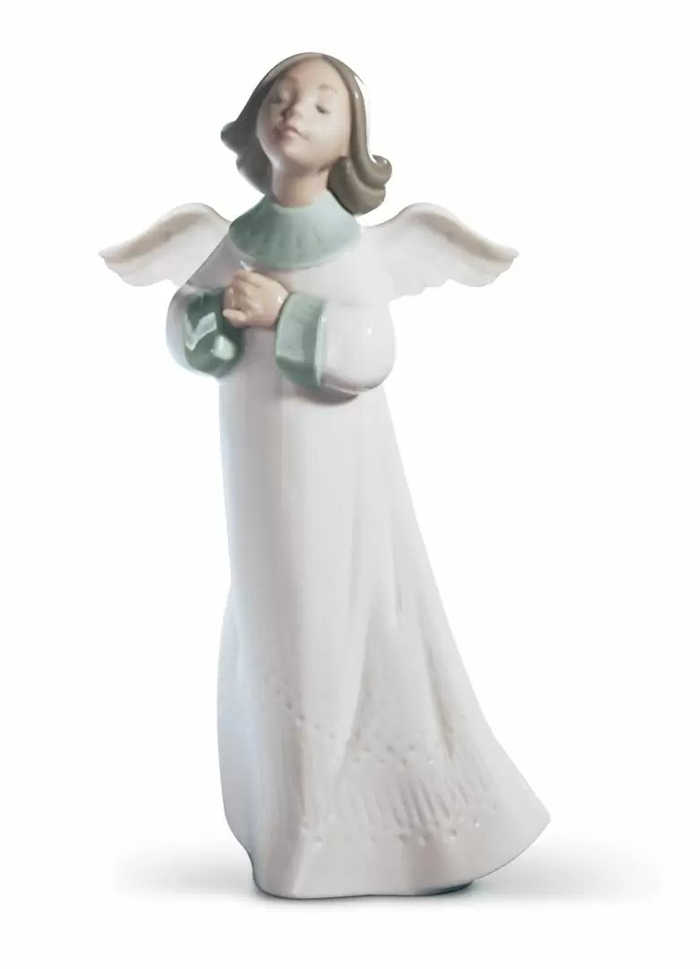 リヤドロ　LLADRO　人形　天使「可愛いフルート」 リヤドロ]可愛いフルート: JALショッピング｜JAL Mall