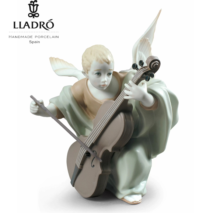 最大42%OFFクーポン チェロを奏でる天使 HEAVENLY CELLIST LLADRO