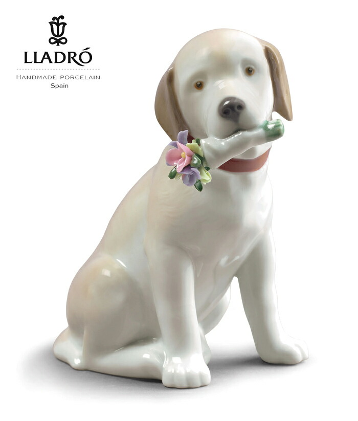 ☆LIADRO リアドロ 犬と紙飛行機 陶器 人形 楽天市場】リヤドロ 可愛いパイロット 紙飛行機 犬 置物