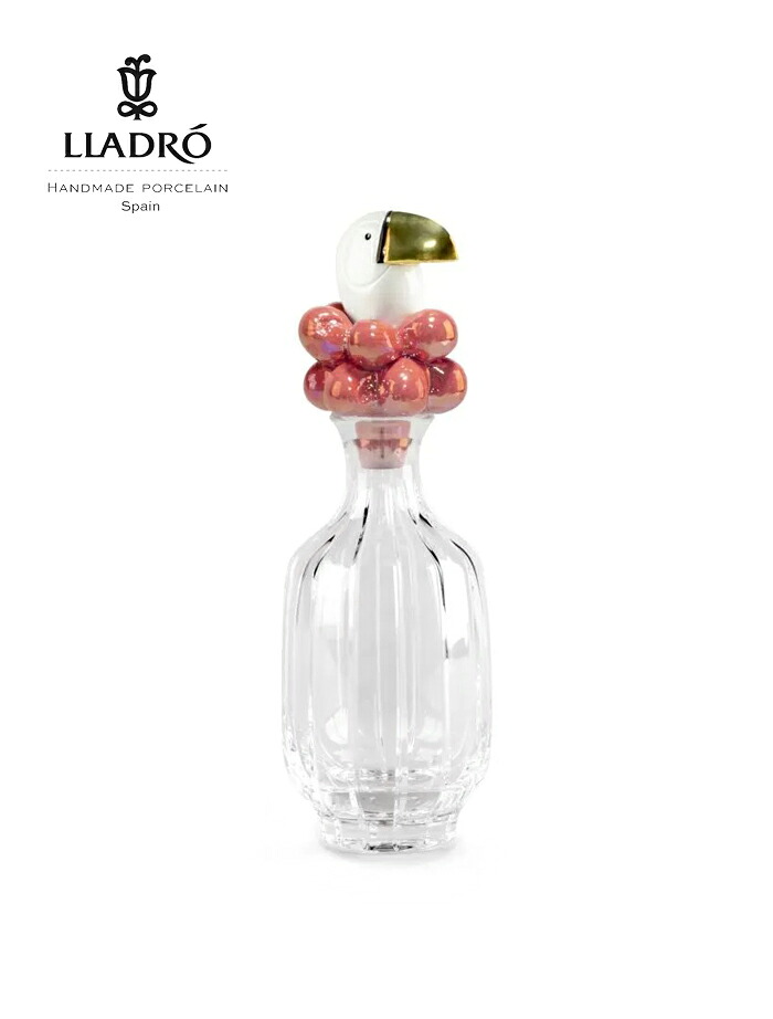Toucan 瓶 LLADRO リヤドロ  飾りつけ オブジェ 室内装飾 あやつり人形 瀬戸もの 可愛らしい 今めかしい エスパニア 差し上げ物 部屋の入り口 御祭り 営造 開業 癒し リビング 臥し所 執務室 執務室 【置き目品】01009464