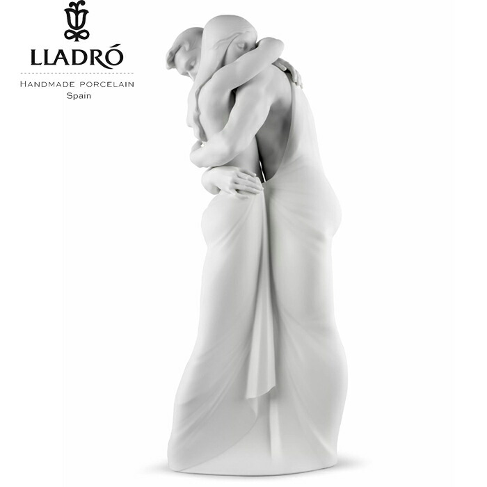 ふたり LLADRO 男女 抱き合う 愛リヤドロ  飾りつけ オブジェ 室内装飾 あやつり人形 瀬戸もの 愛くるしげ 今めかしい エスパニア 差し上げ物 入り口・入口 祝い事 工作 開業 癒し リビング 寝部屋 事務室 事務室 【定まり品】 01009558
