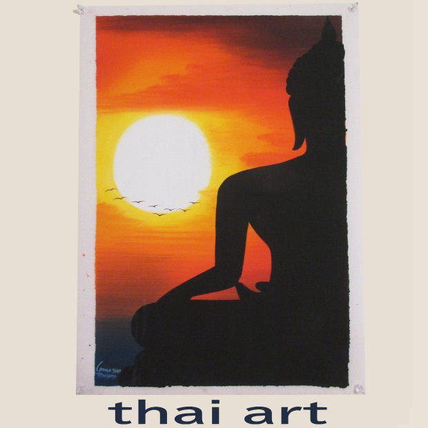 楽天市場】ブッダの アジアン モダンアート 25×20cm Aタイプ 仏陀の絵