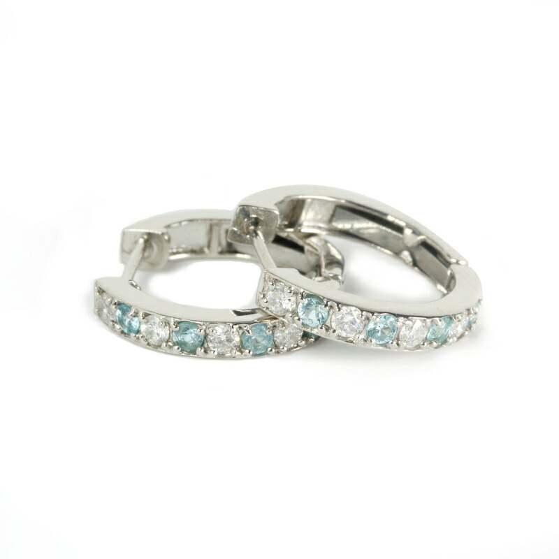 楽天市場】ブラジル産パライバトルマリン 0.449ct/0.462ct ピアス