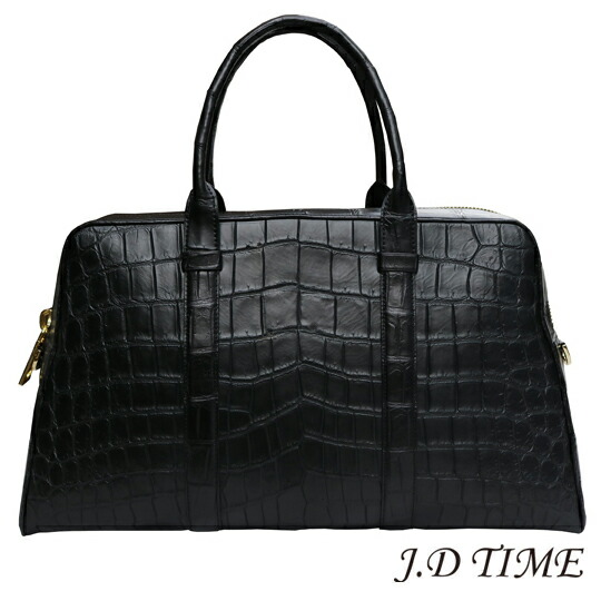 楽天市場】【期間限定価格】クロコダイル メンズ ボストンバッグ 両面