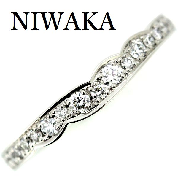 俄　NIWAKA 花麗　リング　11号 花麗（メレあり、ラウンド）｜エンゲージ｜結婚指輪・婚約指輪