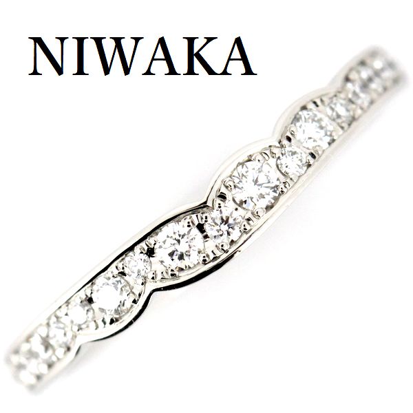 NIWAKA プラチナリング 睡蓮 13号 NIWAKA プラチナリング 睡蓮 13号