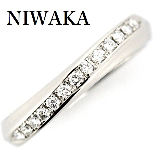 楽天市場】【中古】俄 NIWAKA ニワカ 叶 ネックレス 750WG K18WG 1P