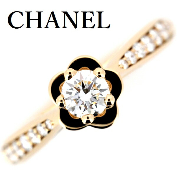 CHANEL ファインジュエリー　カメリアパヴェリング47 楽天市場】[返品OK]シャネル カメリアコレクションリング #47 7