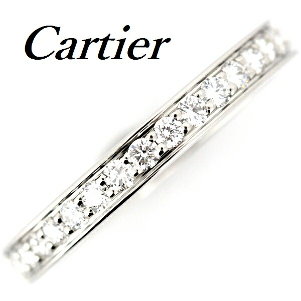 Cartier ダイヤモンドエタニティリング 楽天市場】カルティエ・CARTIER ハーフエタニティ リング ダイヤ