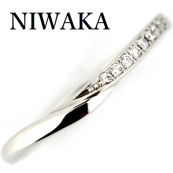 楽天市場】【緑屋質屋】俄 NIWAKA(ニワカ) ハーフサークル ダイヤ