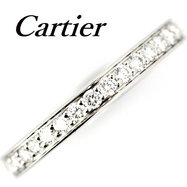 楽天市場】カルティエ・CARTIER ハーフエタニティ リング ダイヤ