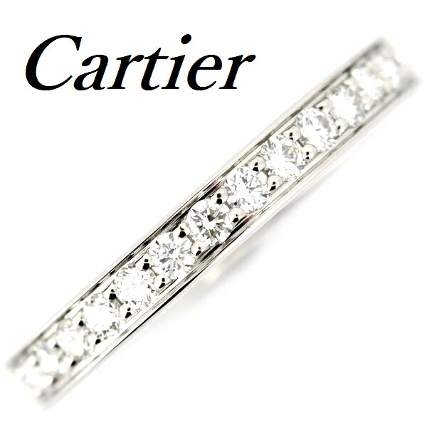 楽天市場】カルティエ・CARTIER ハーフエタニティ リング ダイヤ