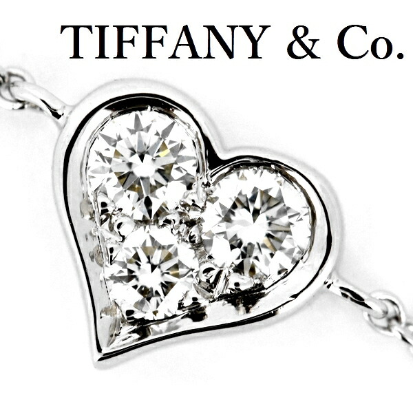 ティファニー センチメンタルハート3PDブレスレットTiffany ティファニー(TIFFANY＆CO)ティファニー センチメンタルハート3PD