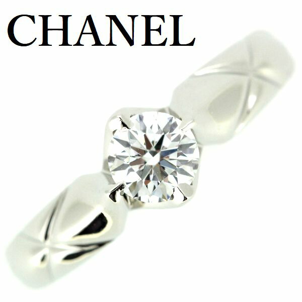 【Pt950】リング1点　CHANELマトラッセ　プラチナ ダイヤ付き imgrc0078337529.jpg