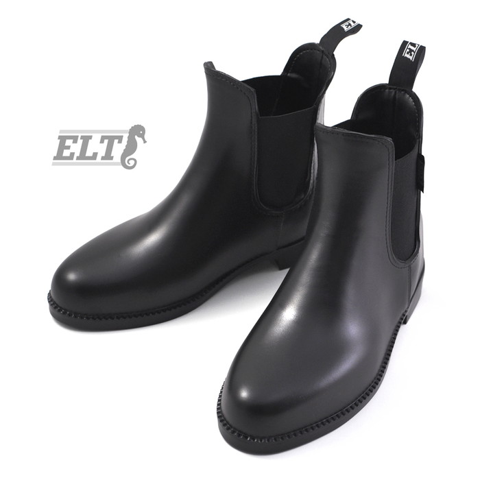 【楽天市場】ELT 乗馬用 ショートブーツ SBA1（ブラック） 合皮 23～28.5cm | ジョッパー ブーツ ショート 黒 サイドゴア