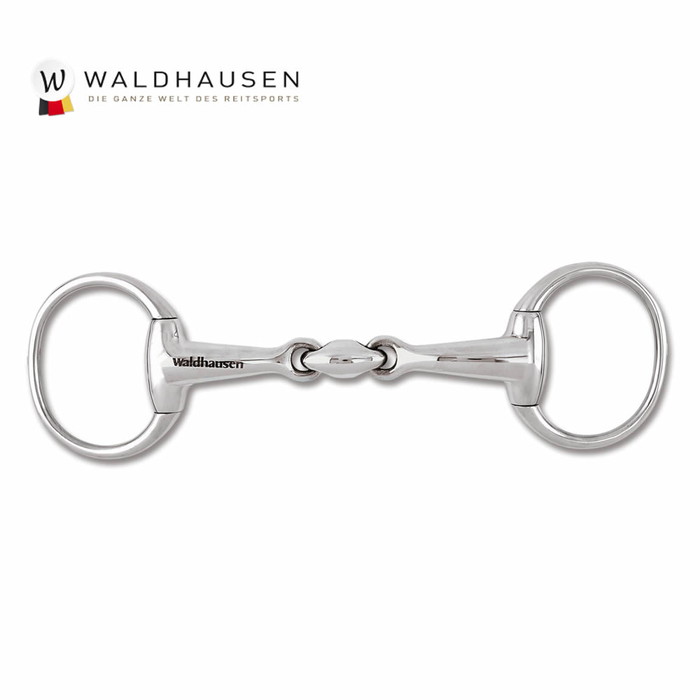 【貨物輸送無料】Waldhausen ステンレス鋼 W合わせ目 エッグ銜 WB20 125粍/135粍/145粍 | エッグ ハミ ダブル 合わせ目 エッグバミ エッグハミ エッグばみ エッグビット 益荒男 エッグ野球バット ビット 銜 口輪 太さ16粍 輪っか70粍 輪っか 馬 乗り馬 乗り馬用 乗り馬装置 ハーネス