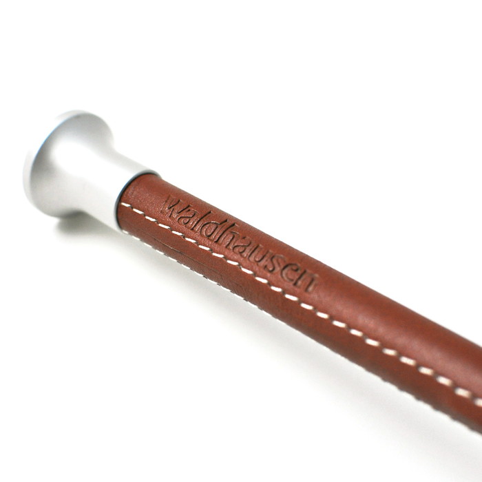 Jobayohin Plus Horse riding supplies leather grip short whip (brown