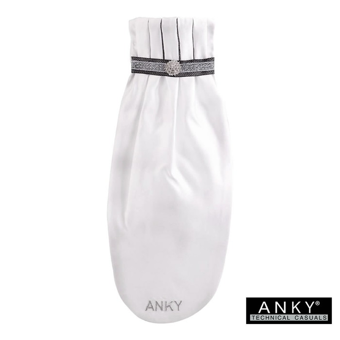 【送料無料】ANKY プリーツクラウン・ストックタイ ANT1 | アンキー 乗馬 競技用 タイ ストックタイ ブローチ 白 ネクタイ 白ネクタイ レディース 女性用 女性 ホワイト コンペティション 競技会 競技 競技会用 競技用 大会 大会用 馬具 馬 乗馬用 乗馬用品 7,015円