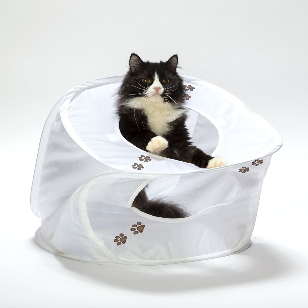 クーポン配布中 猫壱 キャットプレイキューブ トンネル おもちゃ ハウス 猫