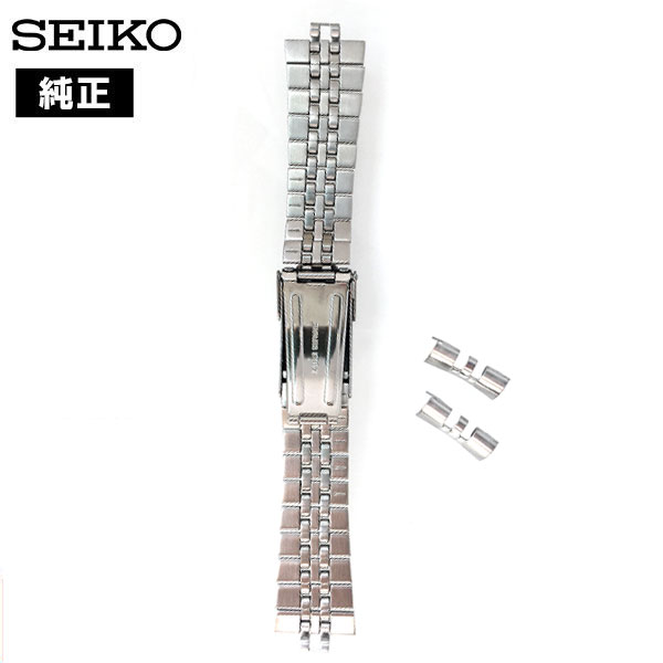 セイコー 純正 バンド 44G1JZ ベルト 22mm SKX007 SEIKO SKX009 ステンレス ブレス 海外モデル 腕時計用アクセサリー  