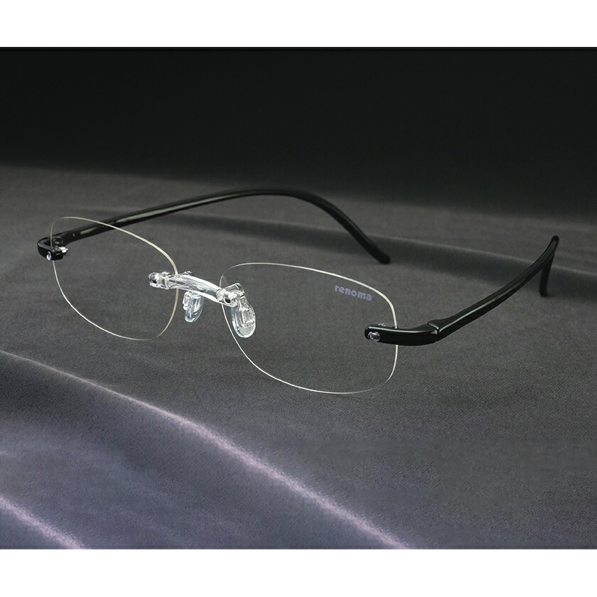 楽天市場】レノマ 透明サングラス ブラック : arupi