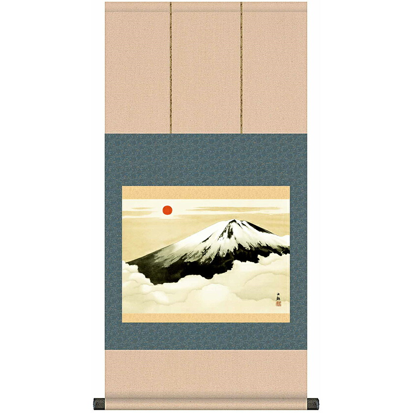 楽天市場】横山大観 「不二霊峰」 複製絵画 額装 美術品