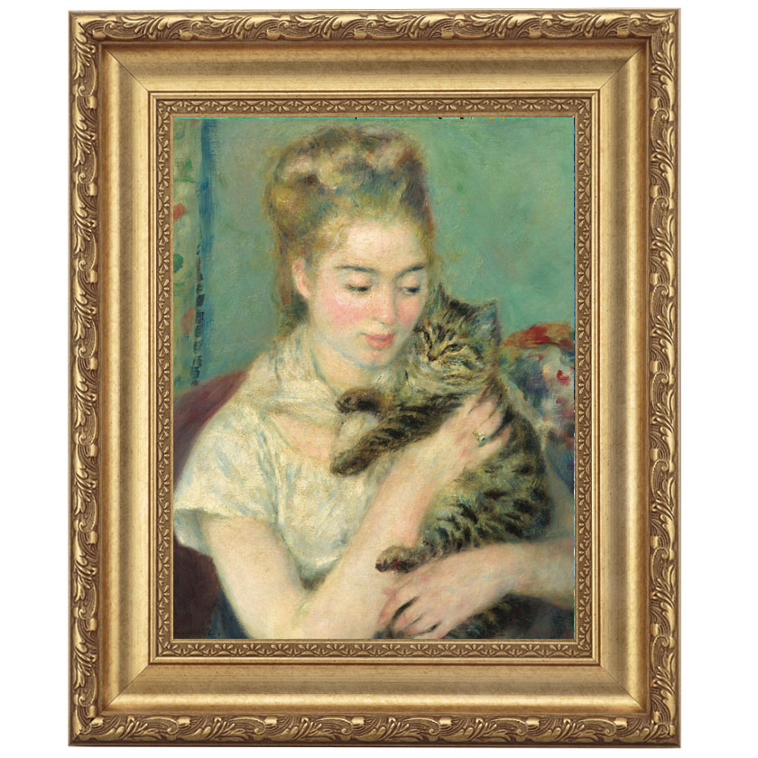 レイノルズの少女と犬の絵画額縁 少女と犬 | ジョシュア・レノルズ | 収蔵品詳細 | 作品を知る