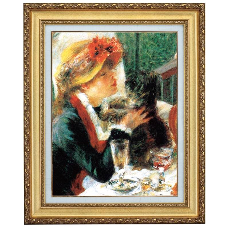 楽天市場】ルノワール「子犬を抱く少女」10号 立体複製名画 美術