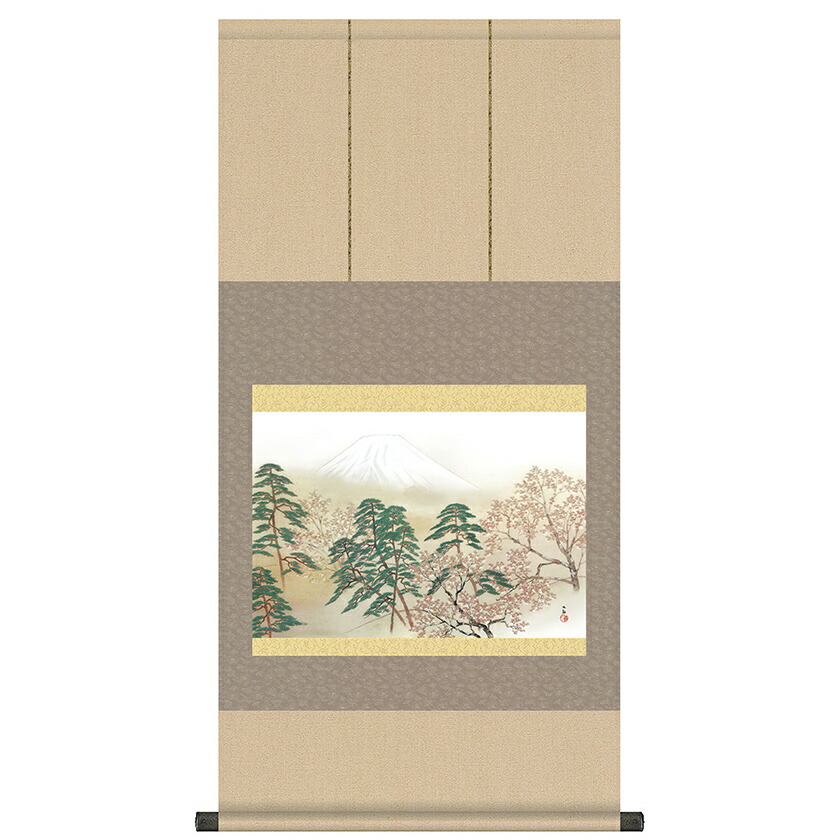 楽天市場】横山大観 霊峰四趣・夏 高精細複製画 額 : 光ネット