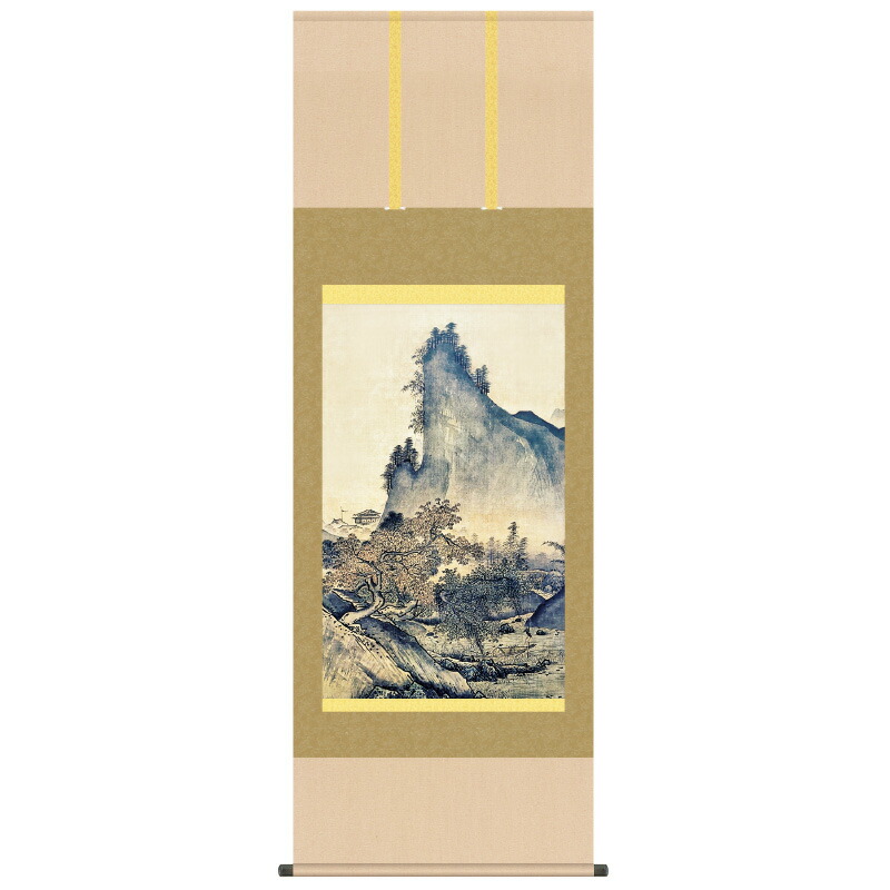 楽天市場】雪舟 四季山水図 掛軸4点セット : 光ネット組合 楽天市場店