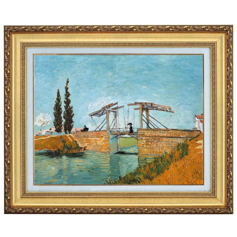 立体複製名画 ゴッホ「ラングロア橋」4号
