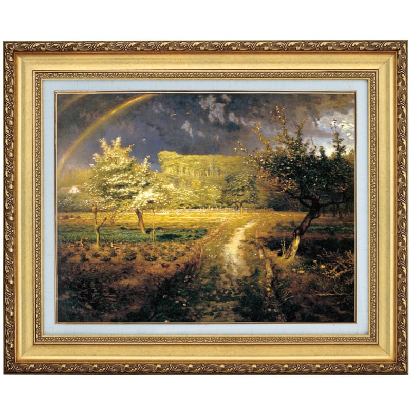 楽天市場】ミレー 晩鐘 10号 立体複製名画 美術品 レプリカ : 光ネット