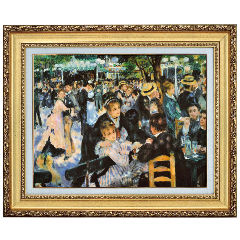 ルノワール、【絵を描くクロード・ルノワール】、希少画集画、新品高級額・額装付 ルノワール、【絵を描くクロード・ルノワール】、希少画集画