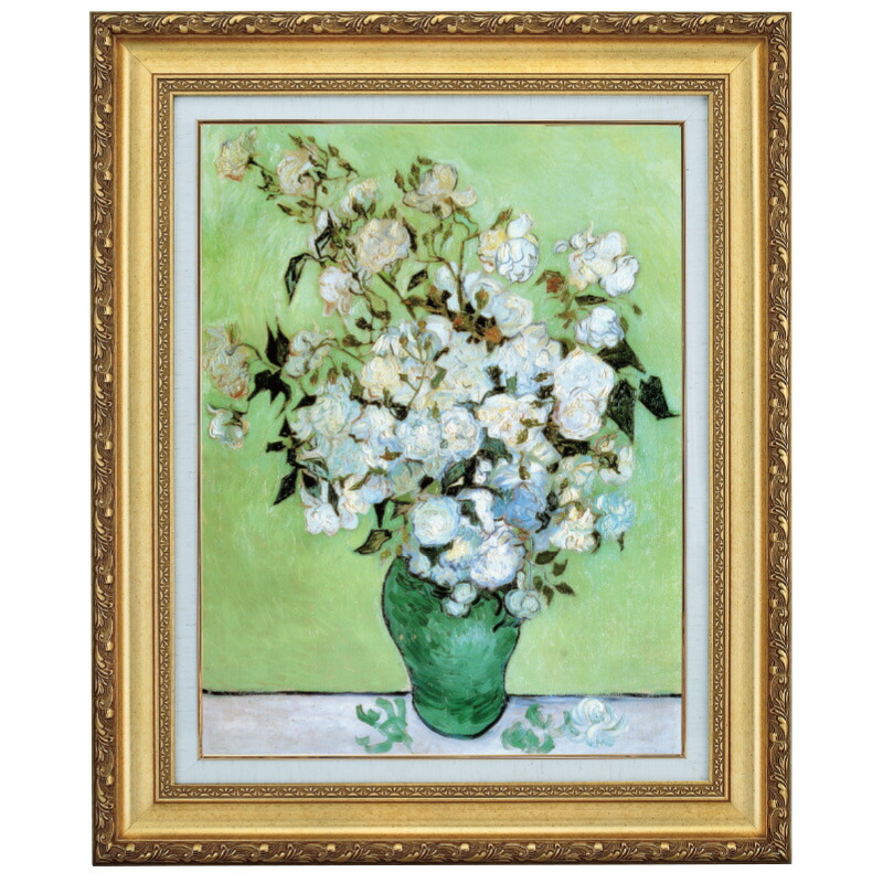 立体複製名画 ゴッホ 花瓶のバラ 10号 【メール便送料無料対応可】 立体複製名画 ゴッホ 花瓶のバラ 10号 【メール便送料無料対応可】