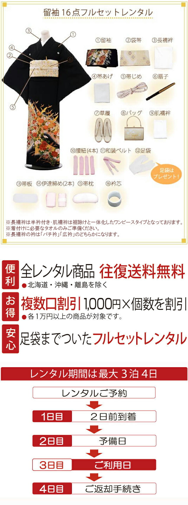 留袖 レンタル黒留袖 レンタル レンタル黒留袖5325扇に鶴末松 往復送料無料 新品足袋プレゼント 黒留袖 レンタル黒留袖 着物セット 和服 着物レンタル 女性和服 黒留袖 Rental 黒留袖 セット とめそで トメソデ 留袖 レンタル留袖レンタル