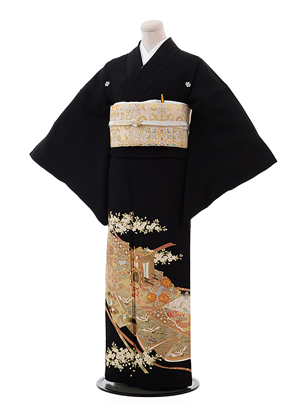 K188☆送料込み❣️ 黒留袖 着物 4枚 まとめ売り❣️ 楽天市場】留袖 レンタル〔黒留袖 レンタル〕レンタル留袖Q4-63