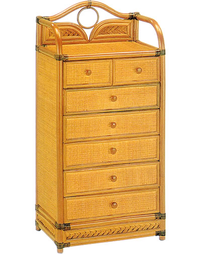 ラタンチェスト　たんす　衣装ケース　籐家具 ランドリーチェスト 収納タンス ラタン収納家具 籐家具 箪笥 リネン類