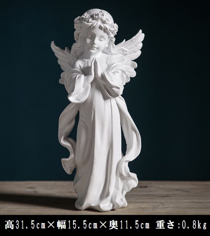 【楽天市場】高さ：約31cm 樹脂製 石膏像風 天使 エンジェロ アート デッサン レプリカ インテリア精巧 ミロのヴィーナス オブジェミロの