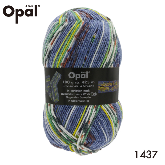 楽天市場】毛糸 Opal オパール 靴下用毛糸 Hundertwasser 3207てあみ 