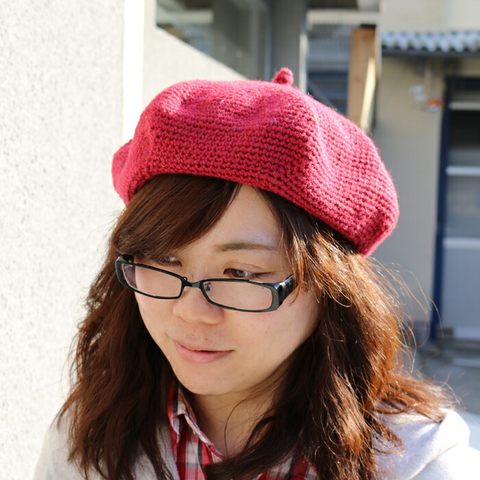 楽天市場 5 こま編みのベレー帽 のレシピ 竹あみ針と手芸用品のお店 趣芸